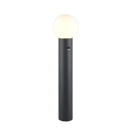 Osvětlení cesty Mures, antracitová, výška 80 cm, kov, senzor Cenový Hit