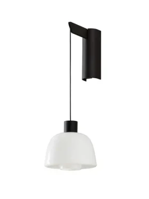 Bover LED nástěnné světlo Drep A/01, opálově bílé, sklo, 2 700 K Vrácení Zdarma