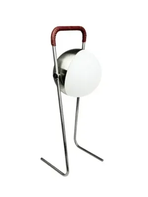 Kup Teď Dyberg Larsen LED stolní lampa na baterie Mova, vínová, IP44