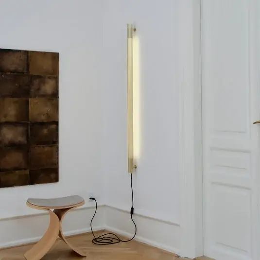 Pouze Dnes GEJST Nástěnné světlo Radent mosazná, výška 135 cm, G13 LED