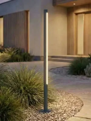Akce Lindby LED osvětlení cesty Liravel, výška 115 cm, antracitová barva, IP65
