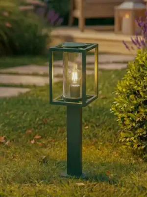 Vysoce Kvalitní Lucande osvětlení cesty Ferda, 60 cm, zelená, IP44