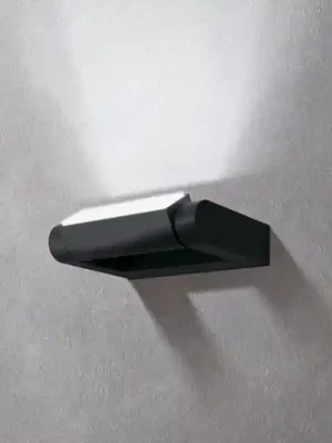 Akční Cena Venkovní nástěnné svítidlo Brianza, černá, šířka 20 cm, kov