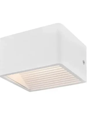 Sezónní Sleva Venkovní nástěnné svítidlo Doninni 1, bílá, šířka 13 cm, 2žárovková