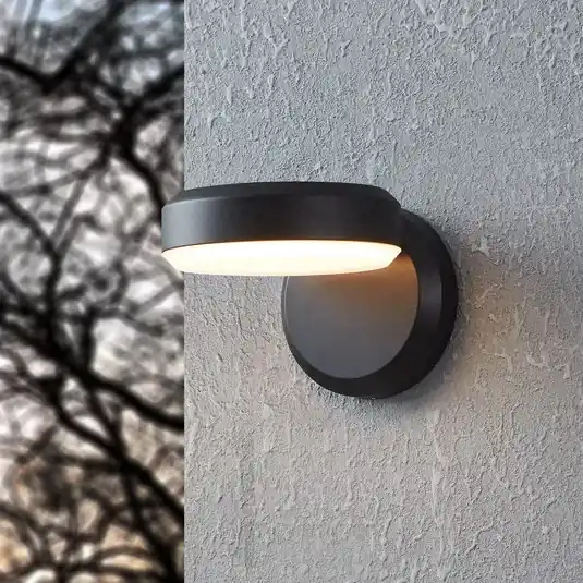 Výhodná Nabídka Venkovní nástěnné svítidlo Fornaci, černá, šířka 16 cm, kov