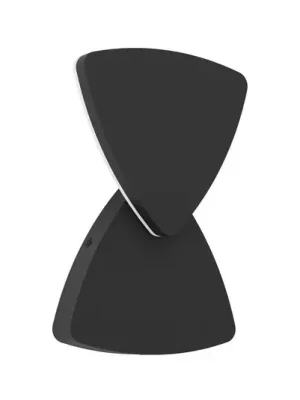 Rychlé Dodání Venkovní nástěnné svítidlo Pedersano, černá, šířka 14 cm, trojúhelníková