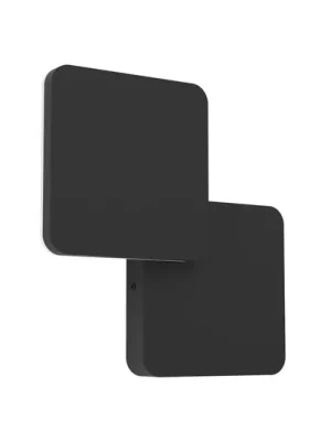 Levný Venkovní nástěnné svítidlo Pedersano, černá, délka 14 cm, kov