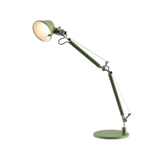 Stolní lampa Artemide Tolomeo Micro, zelená Jen Po Omezenou Doba