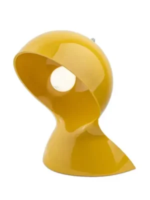 Stolní lampa Artemide Dalú, žlutá, výška 26 cm, plast Levný