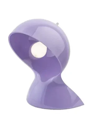 Stolní lampa Artemide Dalú, levandulová, výška 26 cm, plast Ověřený