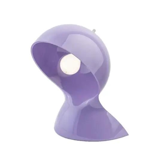 Stolní lampa Artemide Dalú, levandulová, výška 26 cm, plast Ověřený