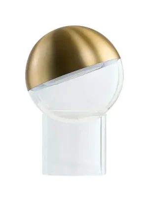 Cenová Bomba FRANDSEN LED stolní lampa na baterie Pila, mosaz, 20 cm, stmívatelné