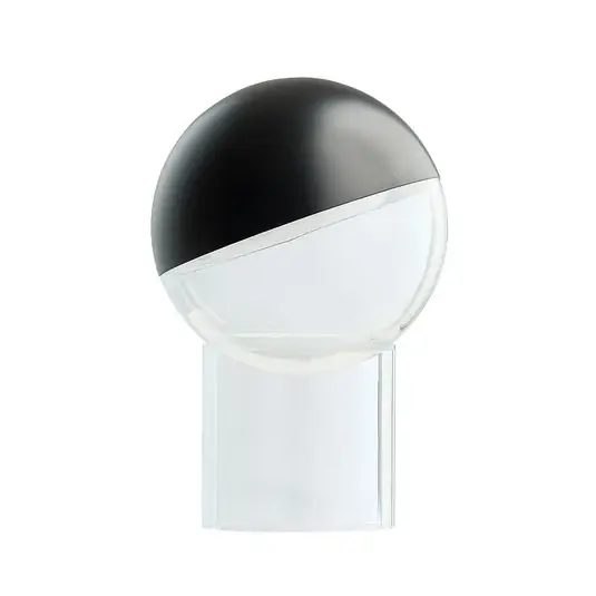 Bezpečná Platba FRANDSEN LED stolní lampa na baterie Pila, černá, 20 cm, stmívatelné