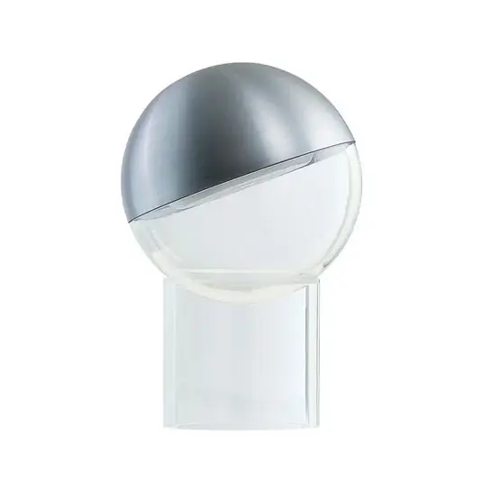 Hit Sezóny FRANDSEN LED stolní lampa na baterie Pila, hliníková barva, 20 cm, stmívatelné