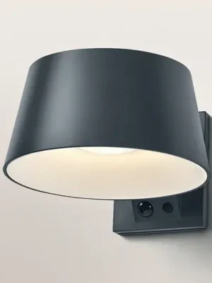 Horká Nabídka OSRAM solární nástěnné světlo ENDURA STYLE BRELLA, šedá, senzor IP54