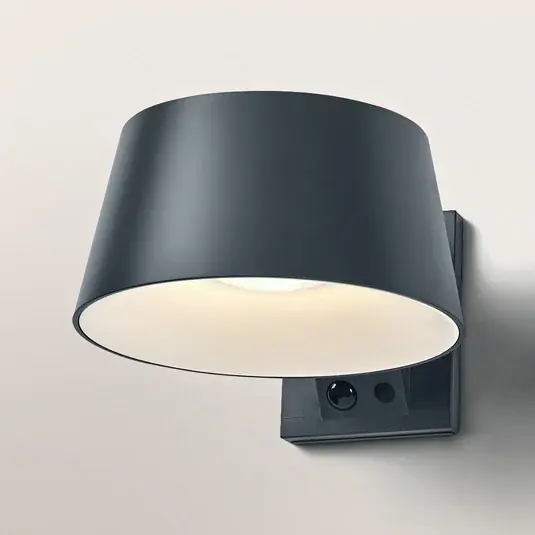 Horká Nabídka OSRAM solární nástěnné světlo ENDURA STYLE BRELLA, šedá, senzor IP54