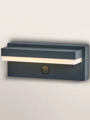 Cenový Hit OSRAM nástěnné světlo ENDURA STYLE ROBUST, šedé, senzor IP54 USB