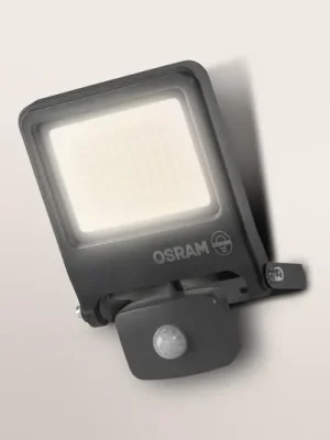 OSRAM venkovní bodové osvětlení ENDURA FLOOD, šedý, senzor 30 W 830 IP44 Vrácení Zdarma