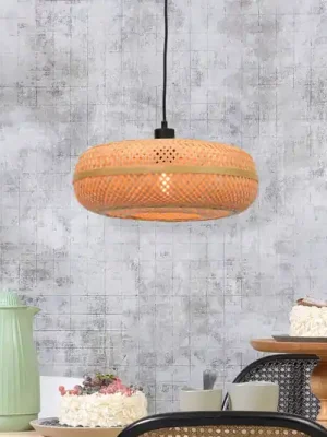 Výhodná Nabídka GOOD & MOJO závěsné světlo Palawan, přírodní, Ø 40 cm, bambus, E27