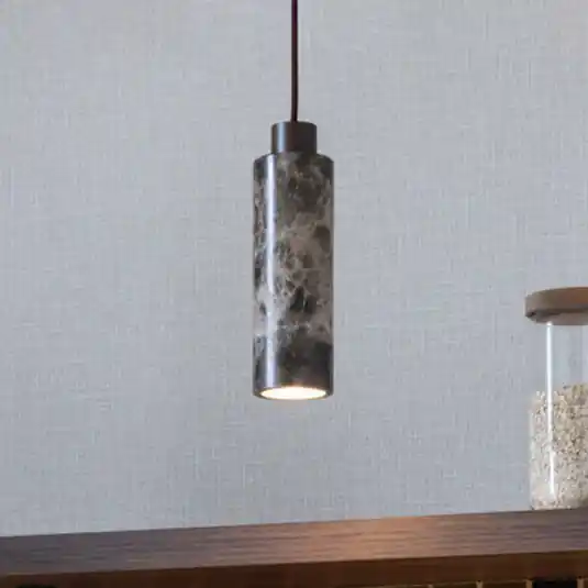 Přímo Od Výrobce It‘s about RoMi závěsné světlo Tivoli, hnědá, mramor, 28 cm, GU10