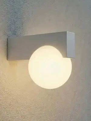 Venkovní nástěnné LED svítidlo Lucande Vijon, světle šedé, CCT, IP44 Akční Nabídka