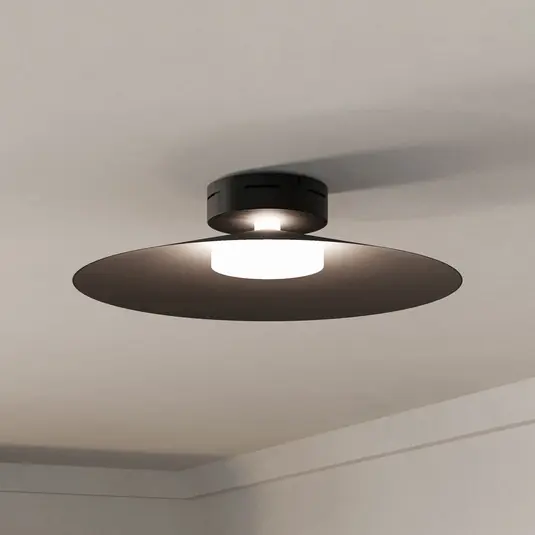 Kup Teď LED inteligentní stropní světlo Conomavilla-Z, černé Ø 45 cm CCT RGB