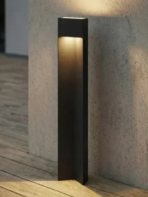 Omezená Nabídka LED osvětlení cesty Lucande Kaholo, matná černá, 90 cm, IP44