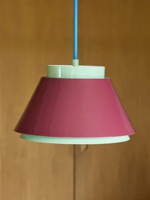 Dokud Zásoby Vydrží Závěsné světlo Remi, zelená/červená, Ø 25 cm, kov