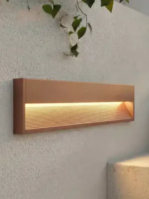 Venkovní nástěnné LED svítidlo Lucande Trevin, 60 cm, IP65, hliník Nová Kolekce