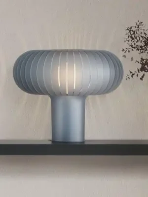 Nejlepší Cena Kartell stolní lampa Teresa Frozen, nebesky modrá, stmívatelné, E27