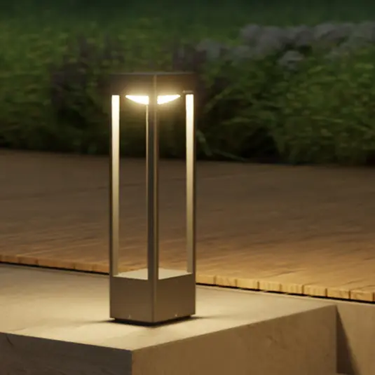 LED podlahová lampa STEINEL Stela C510, antracitová, IP65, RGBWW Akční Nabídka