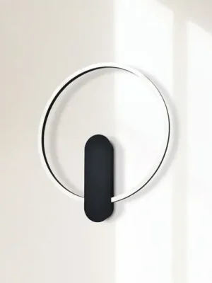 Dokud Zásoby Vydrží LED nástěnné světlo Zaklin, pískově černá, výška 45 cm, kov