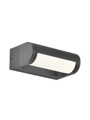 Venkovní nástěnné svítidlo Randal, tmavě šedá, šířka 17 cm, kov Bezpečná Platba