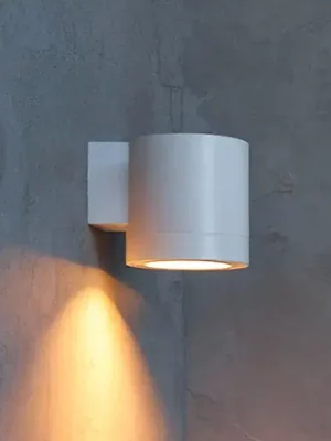 Venkovní nástěnné svítidlo Philips Fylx, bílé, kovové, IP44, GU10 Novinka