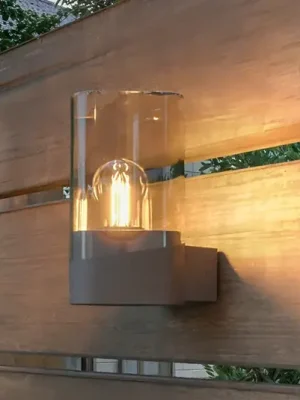 Venkovní nástěnné svítidlo Philips Nayl, antracitová, kov, IP44, E27 Nová Kolekce
