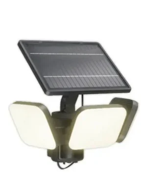 Solární lampa Philips Zyren, černá, 3 000 K, senzor, IP65 Expresní Doručení