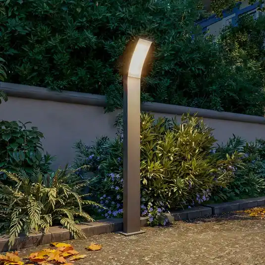 Tovární Cena LED osvětlení cesty Philips Splay UE, 96 cm, antracitová, IP44