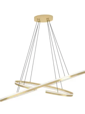 Závěsné světlo Stars of Light LED Bogado, zlatá, 120 cm, CCT, stmívatelné Nejprodávanější