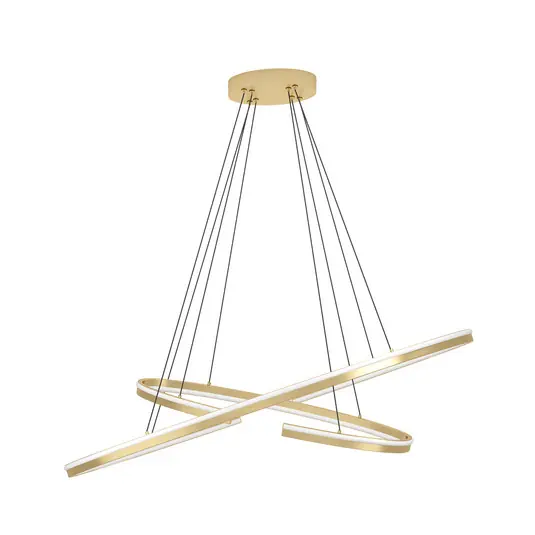 Závěsné světlo Stars of Light LED Bogado, zlatá, 120 cm, CCT, stmívatelné Nejprodávanější
