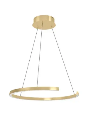 Rychlé Dodání Závěsné světlo Stars of Light Labonete, zlatá, 80 cm, 1 žárovka, CCT