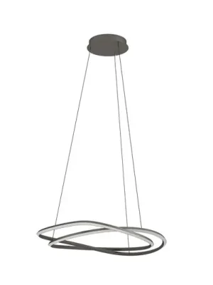 Odeslání Ihned Závěsné světlo Stars of Light LED Guntin, šedá, 62 cm, kov, CCT