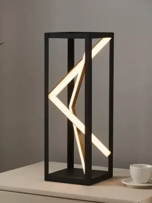 LED stolní lampa Stars of Light Penela černá/zlatá 43 cm CCT Oblíbený