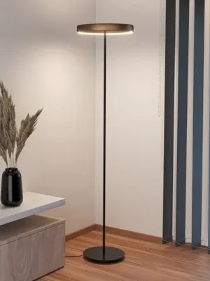 Dokud Zásoby Vydrží LED stojací lampa Stars of Light Trabuco, černá/hnědá, 175 cm