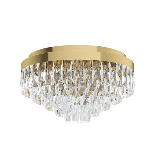 Stropní světlo Stars of Light Valparaiso, zlatá, Ø 48 cm, kov Speciální Cena