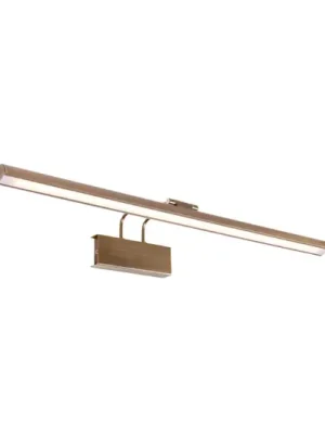 LED nástěnné světlo Litho, bronzová, kov, CCT, šířka 60 cm Výhodná Nabídka