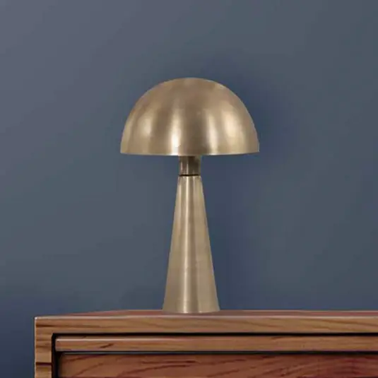 Stolní lampa Pimpernel, bronzová, kovová, výška 42 cm, E27 Top Prodej