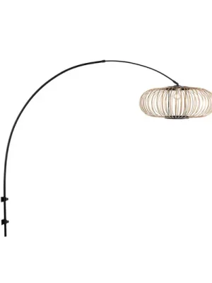 Aktuální Nástěnné světlo Sparkled Light 4408ZW černé/bambus přírodní, E27