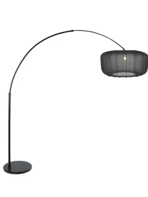 Stojací lampa Sparkled Light, černá/černý nylon, 240 cm Expresní Doručení
