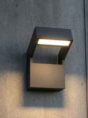 Akce Venkovní nástěnné LED svítidlo Arcchio Kovato, tmavě šedé, IP65