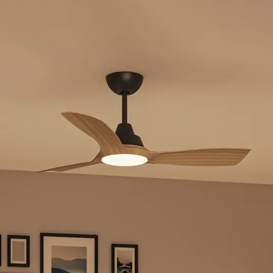 Ventilátor Philips LED Olas, průměr 106 cm, dřevo/černá, CCT, DC Kup Teď